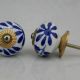 Blue Floral Leaf Knob (1)